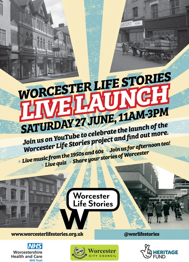 Image of Worcester Life Stories Live Launch