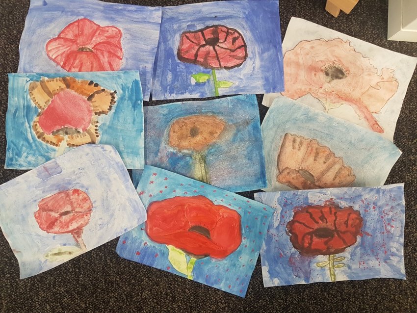 Image of Year 6 Poppy Pictures